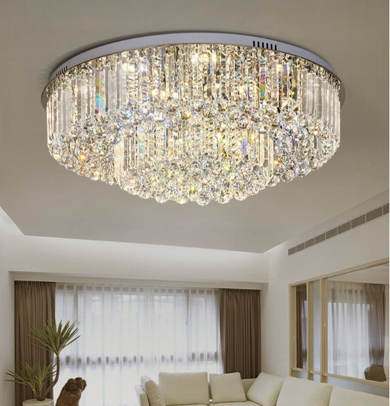 Sterling Crystal Ceiling Light - Custom Made — LED WAREHOUSE